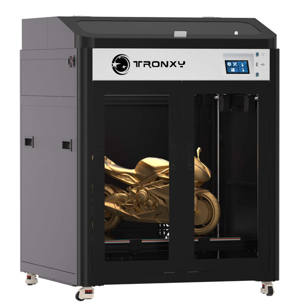 Tronxy Veho 500A High-Speed 600mm/s 3D Printer with Enclosed Chamber & Heated Bed | 2025 Professional Precision Printing 500x500x500mm