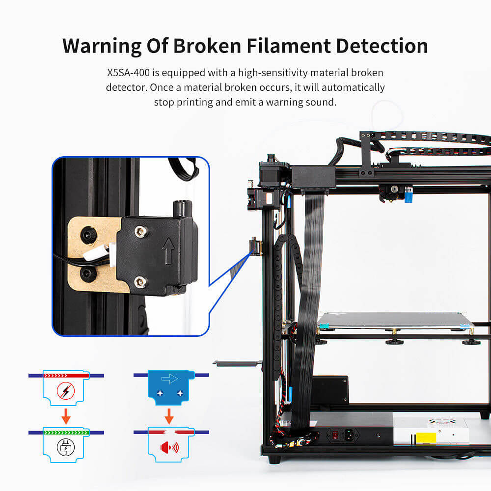 Tronxy X5SA-400: Large DIY 3D Printer Kit